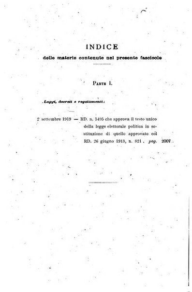 Bollettino ufficiale del Ministero dell'interno