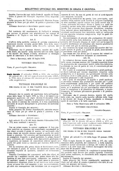 Bollettino ufficiale del Ministero di grazia e giustizia e dei culti