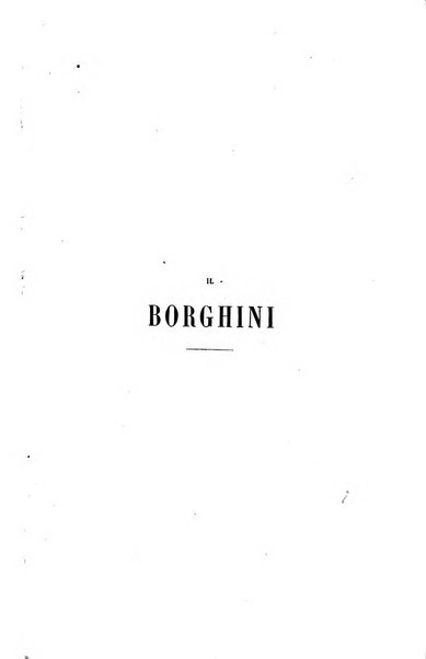 Il Borghini studi di filologia e di lettere italiane