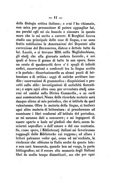 Il Borghini studi di filologia e di lettere italiane