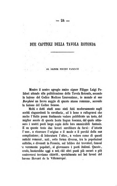 Il Borghini studi di filologia e di lettere italiane