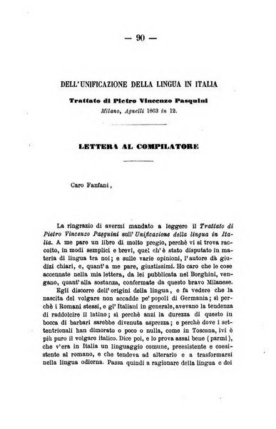 Il Borghini studi di filologia e di lettere italiane