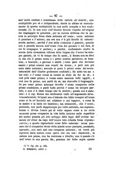 Il Borghini studi di filologia e di lettere italiane