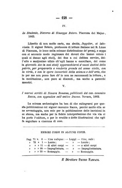 Il Borghini studi di filologia e di lettere italiane