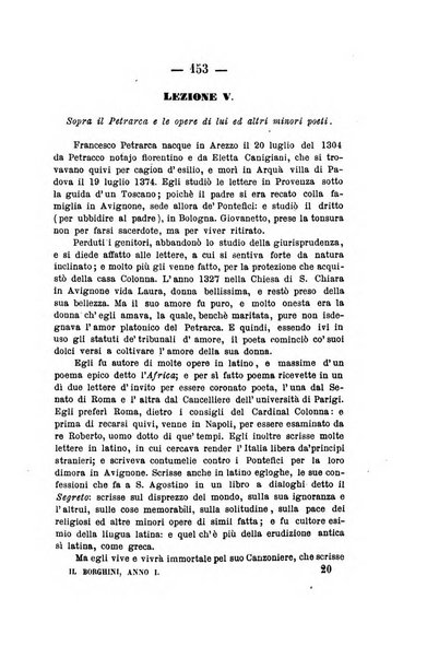 Il Borghini studi di filologia e di lettere italiane