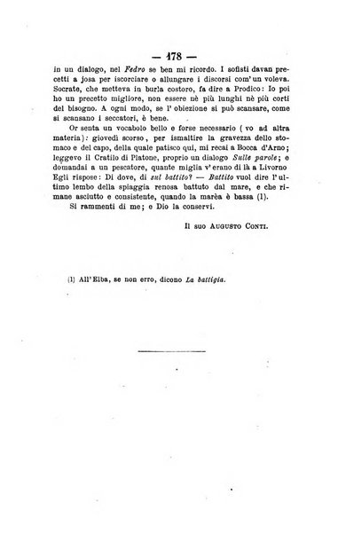 Il Borghini studi di filologia e di lettere italiane