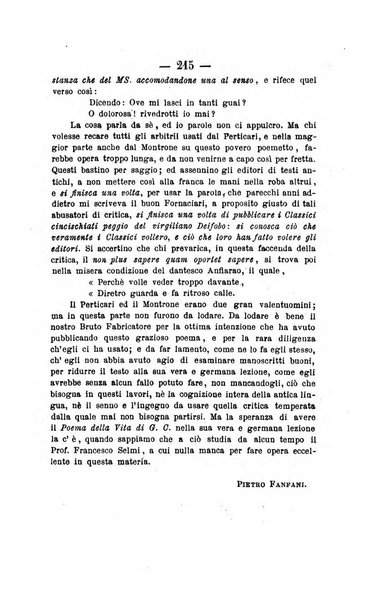 Il Borghini studi di filologia e di lettere italiane