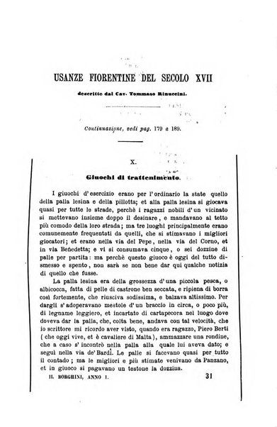 Il Borghini studi di filologia e di lettere italiane