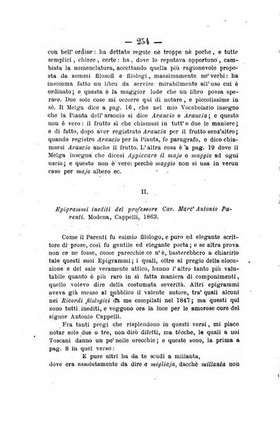 Il Borghini studi di filologia e di lettere italiane