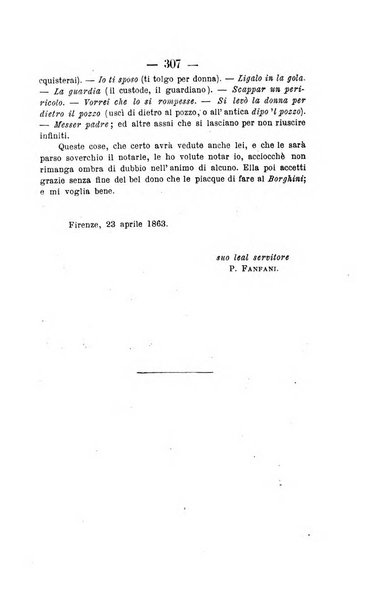 Il Borghini studi di filologia e di lettere italiane