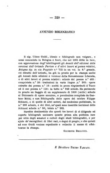 Il Borghini studi di filologia e di lettere italiane