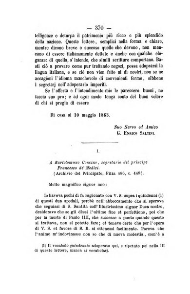 Il Borghini studi di filologia e di lettere italiane