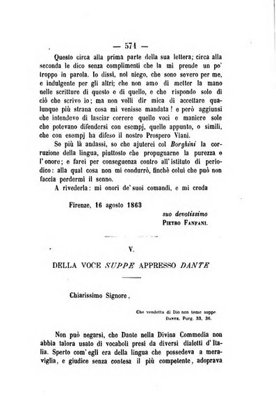 Il Borghini studi di filologia e di lettere italiane