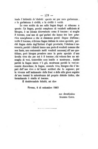 Il Borghini studi di filologia e di lettere italiane