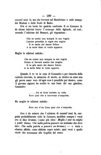 Il Borghini studi di filologia e di lettere italiane