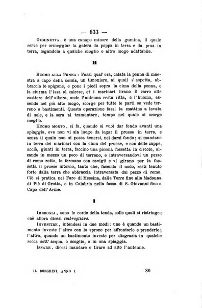 Il Borghini studi di filologia e di lettere italiane