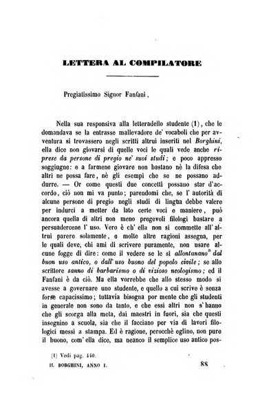 Il Borghini studi di filologia e di lettere italiane