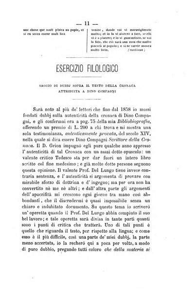 Il Borghini studi di filologia e di lettere italiane