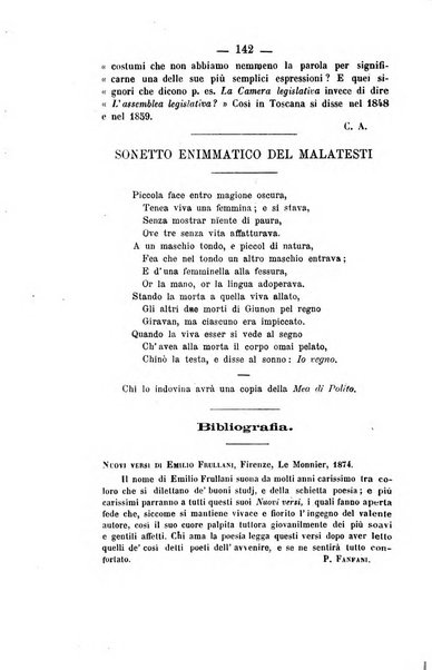 Il Borghini studi di filologia e di lettere italiane