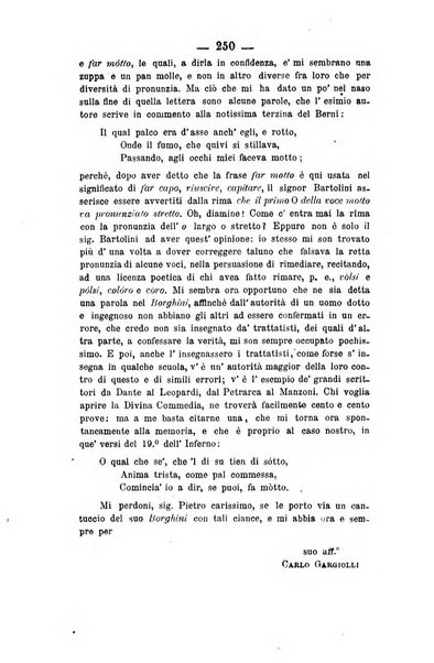 Il Borghini studi di filologia e di lettere italiane