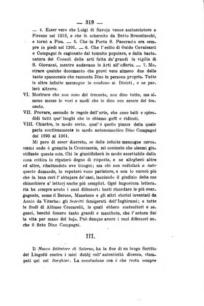 Il Borghini studi di filologia e di lettere italiane