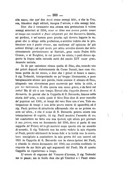 Il Borghini studi di filologia e di lettere italiane