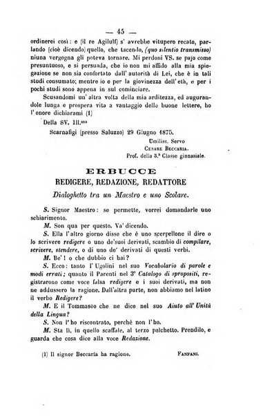 Il Borghini studi di filologia e di lettere italiane