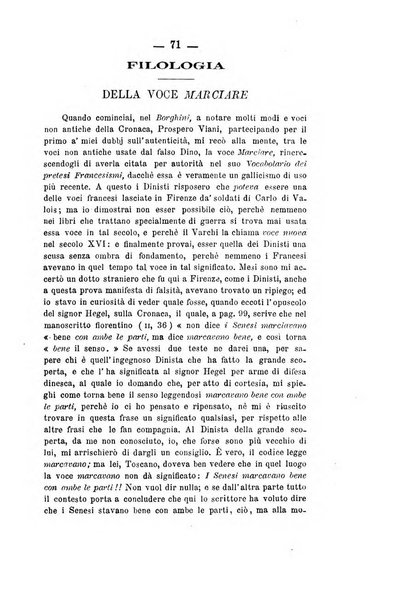 Il Borghini studi di filologia e di lettere italiane