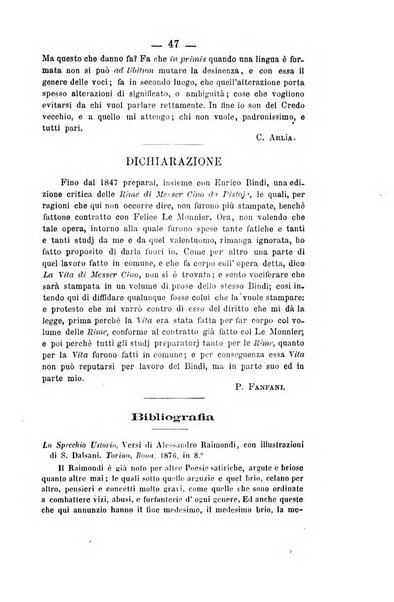 Il Borghini studi di filologia e di lettere italiane