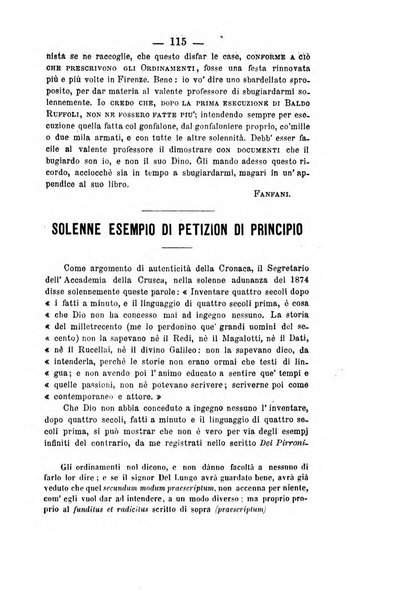 Il Borghini studi di filologia e di lettere italiane