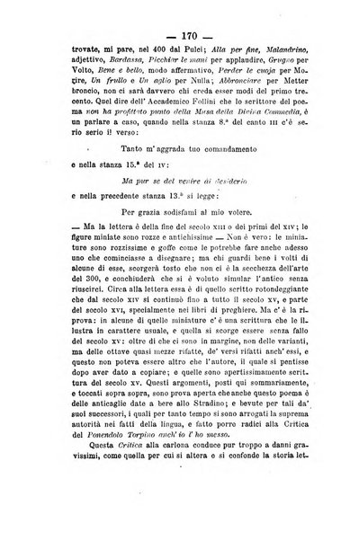 Il Borghini studi di filologia e di lettere italiane