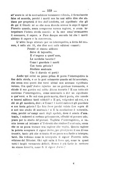 Il Borghini studi di filologia e di lettere italiane