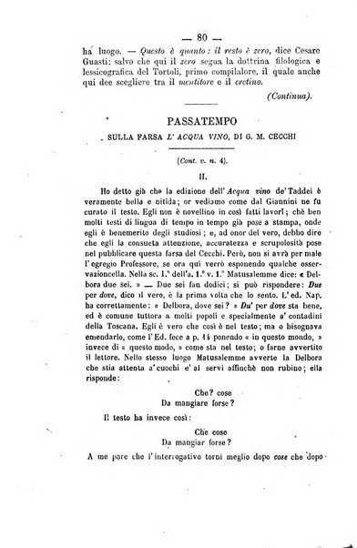 Il Borghini studi di filologia e di lettere italiane