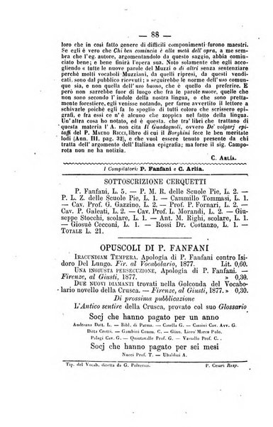 Il Borghini studi di filologia e di lettere italiane