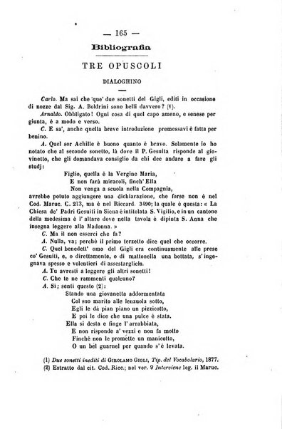 Il Borghini studi di filologia e di lettere italiane