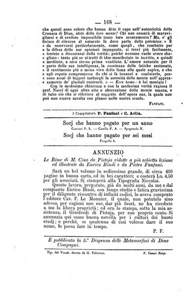 Il Borghini studi di filologia e di lettere italiane