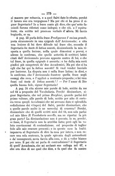 Il Borghini studi di filologia e di lettere italiane