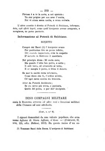 Il Borghini studi di filologia e di lettere italiane