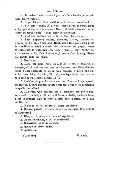 Il Borghini studi di filologia e di lettere italiane