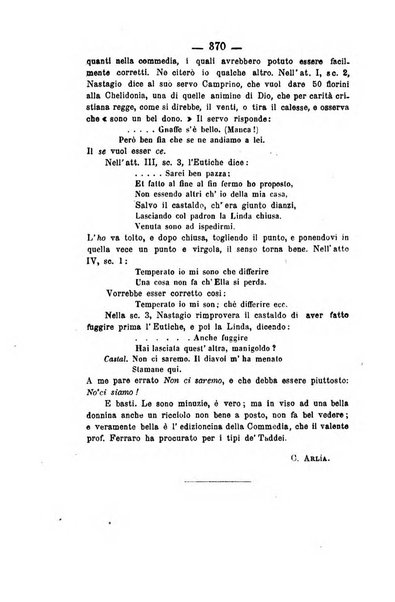 Il Borghini studi di filologia e di lettere italiane