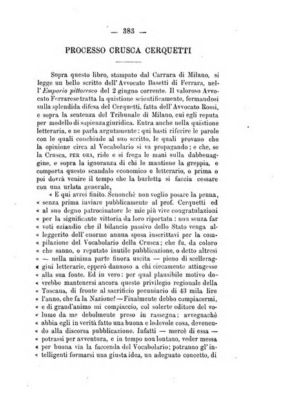 Il Borghini studi di filologia e di lettere italiane