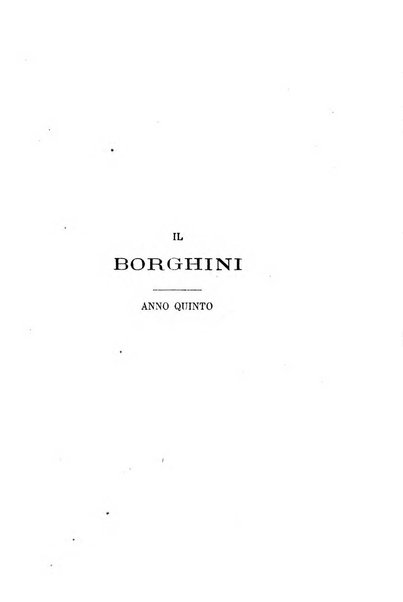 Il Borghini studi di filologia e di lettere italiane