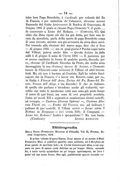 Il Borghini studi di filologia e di lettere italiane