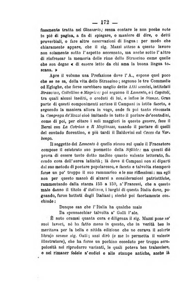 Il Borghini studi di filologia e di lettere italiane