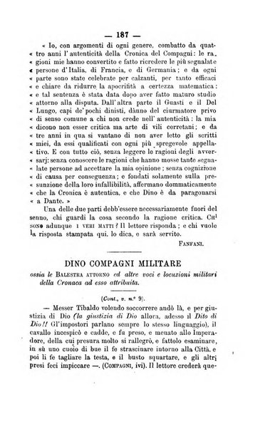 Il Borghini studi di filologia e di lettere italiane