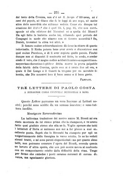 Il Borghini studi di filologia e di lettere italiane