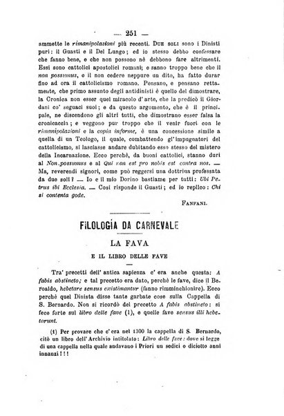 Il Borghini studi di filologia e di lettere italiane