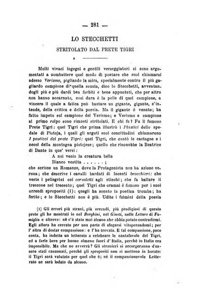 Il Borghini studi di filologia e di lettere italiane