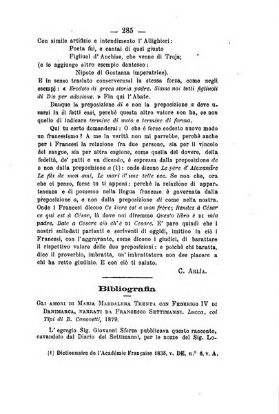 Il Borghini studi di filologia e di lettere italiane