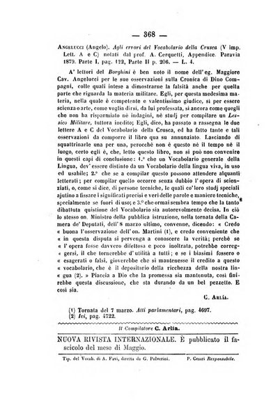 Il Borghini studi di filologia e di lettere italiane